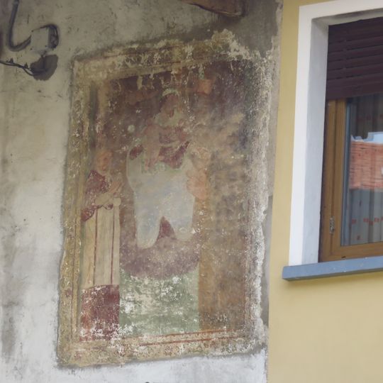 Murale, opera d'arte, chiesa cattolica