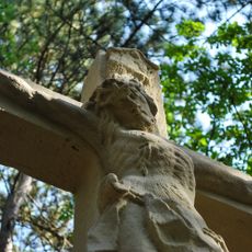 Golgota, súsošie malej Kalvárie, kríž s korpusom na pilieri