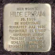 Stolperstein en memoria de Hilde Ephraim