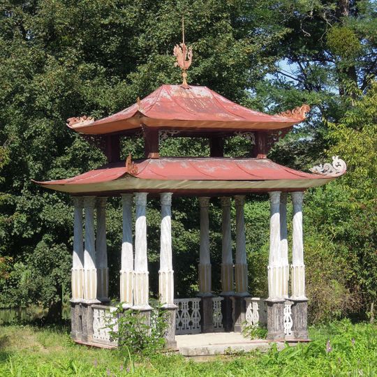 Gloriet v Podzámecké zahradě v Kroměříži