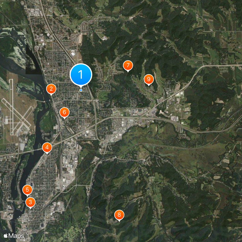 Onalaska Map