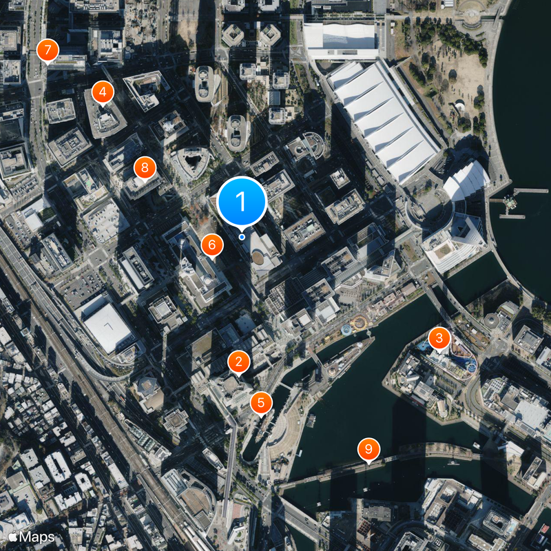 MARK IS Minato Mirai Map