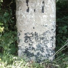 Milestone, Newmarket Road, W of Greenhouse Farm, nr airport