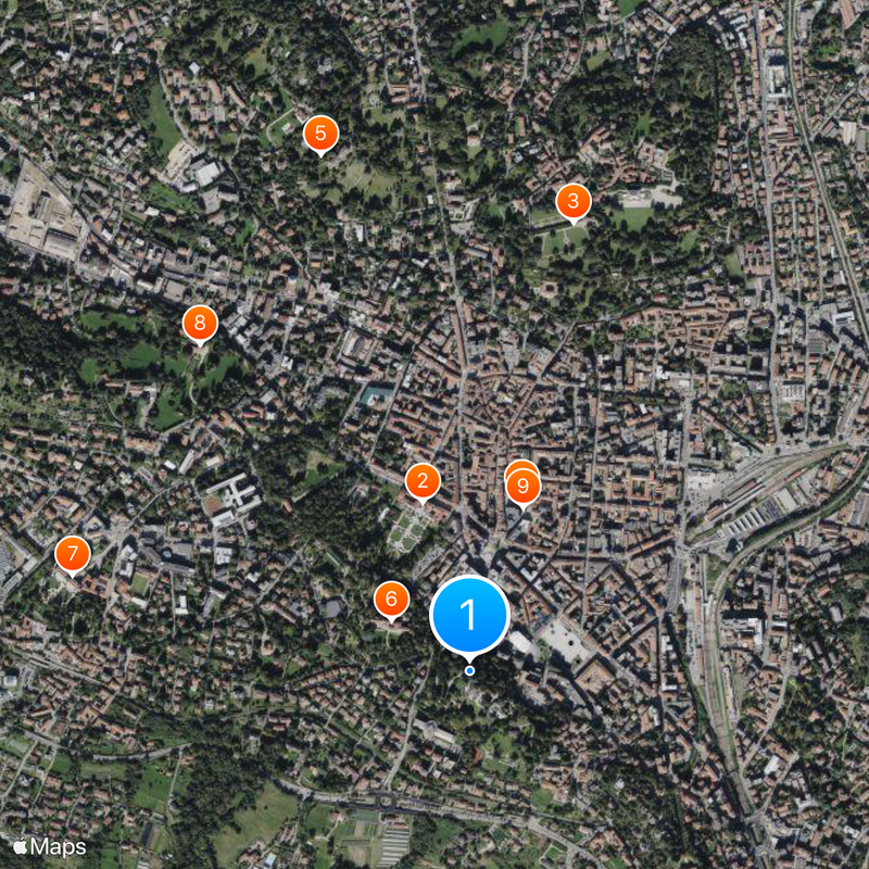 University of Insubria Map