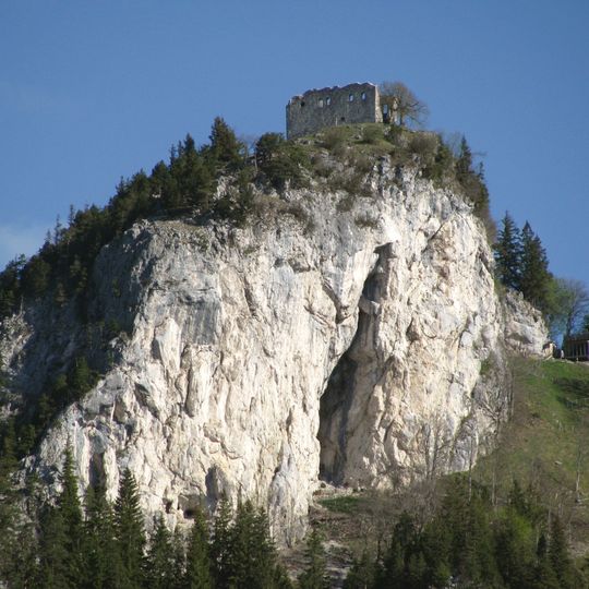 Ammergebirge mit Kienberg und Schwarzenberg sowie Falkenstein