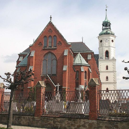 Klášter s kostelem svatého Bartoloměje a farou