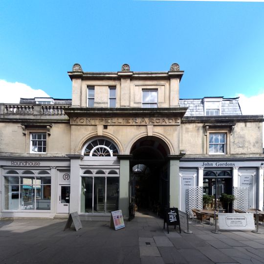 Montpellier Arcade Montpellier Arcade And Attached Gates