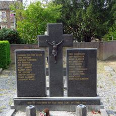 Gedenkteken oorlogsslachtoffers kerkhof Limmel