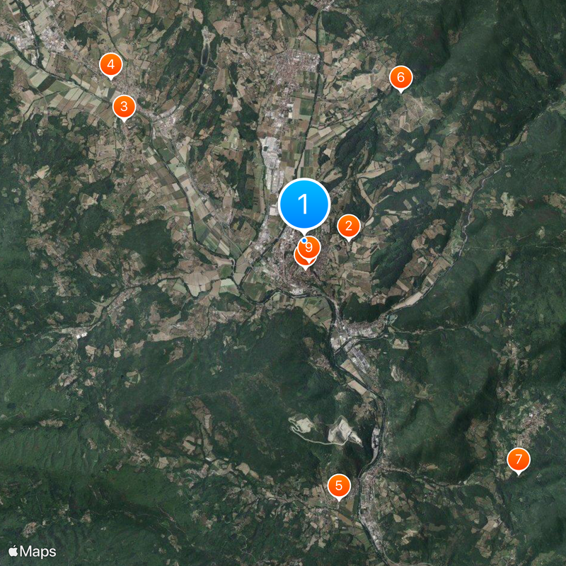 Casentino Map