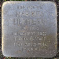Stolperstein dedicated to Marikita Lindenheim