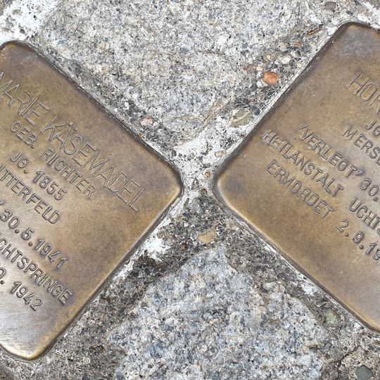 Stolperstein en memoria de Marie Käsemadel