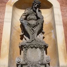 Statue of Pensive Christ in Tursko