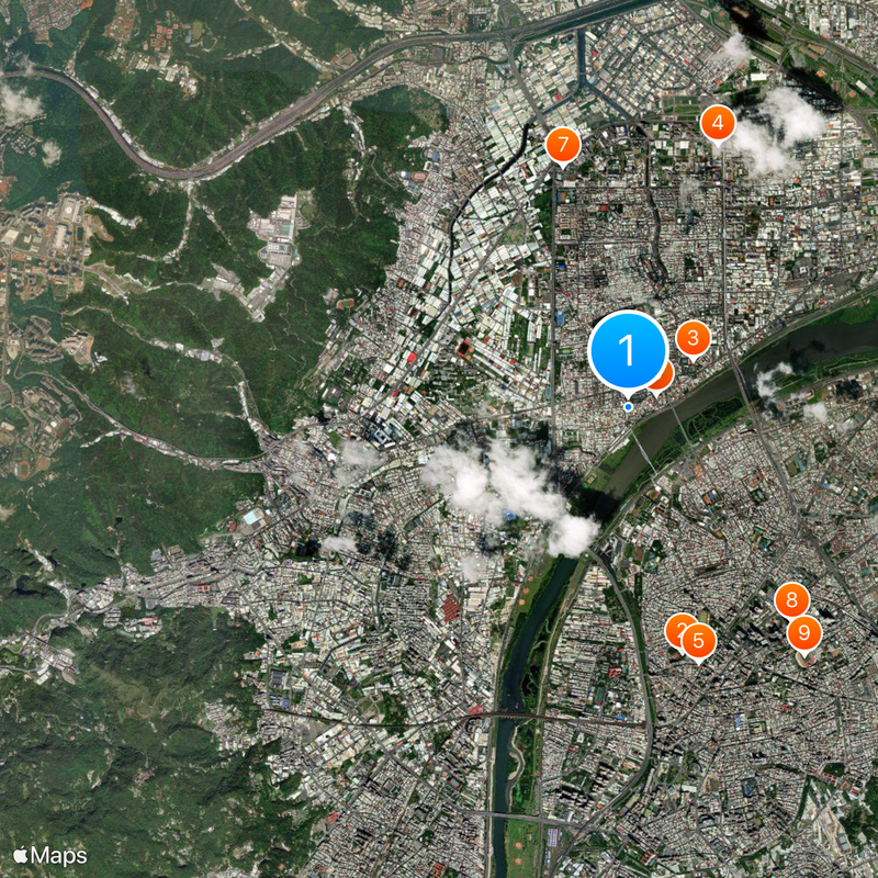 Xinzhuang District Map