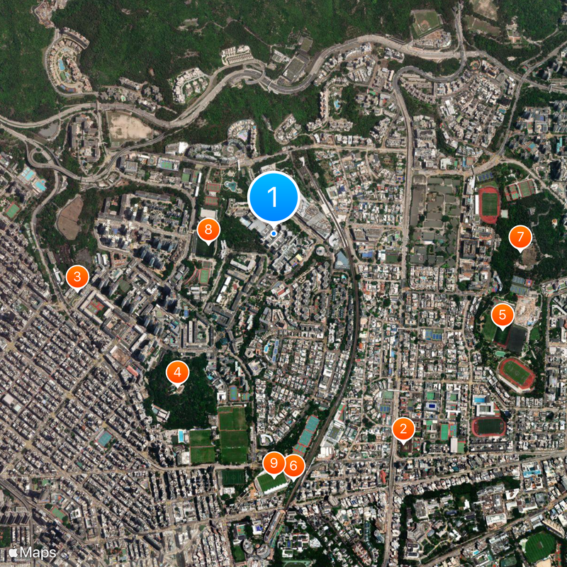 City University of Hong Kong Map
