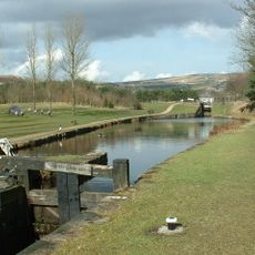 Huddersfield Narrow Canal Lock adjacent to Ward Road Bridge