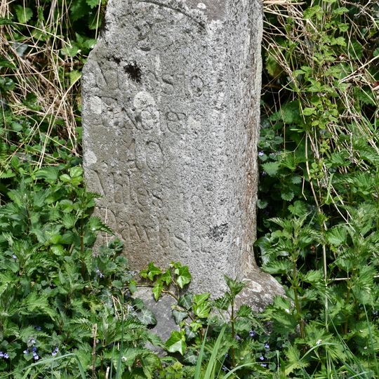Milestone About 25M North Of Matford Hill