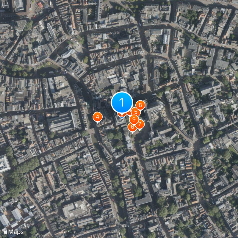 St. Martin's Cathedral, Utrecht Map