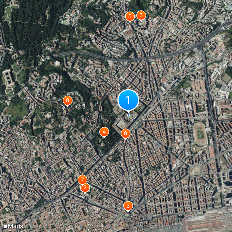 Ospedale L'Albergo Reale dei Poveri Map
