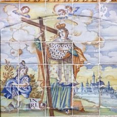 Ceramic panel of Saint Helen