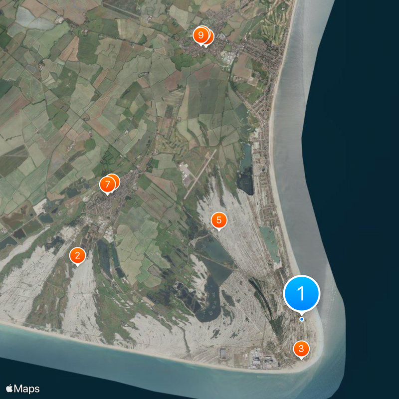 Prospect Cottage Map