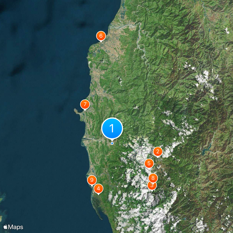 Provincia di La Union Mappa
