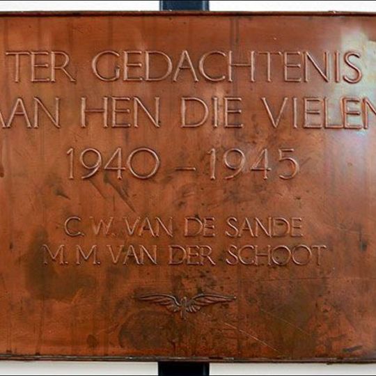 Plaquette in het NS-station
