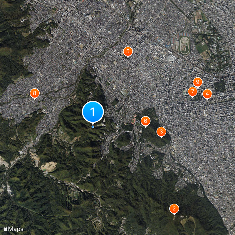 Okurayama Ski Jump Stadium Mapa