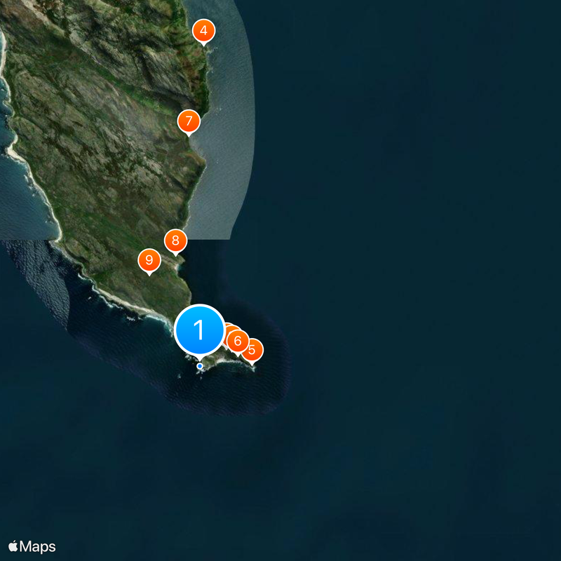 Cape of Good Hope Map