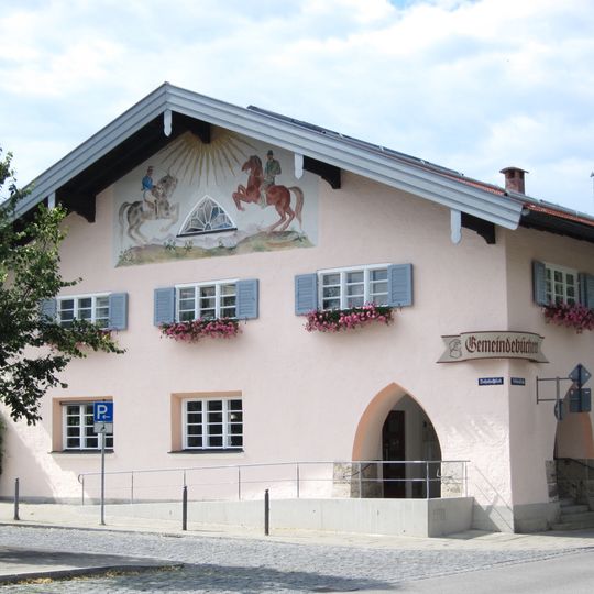 Ehemaliges Postamt, jetzt Gemeindebücherei