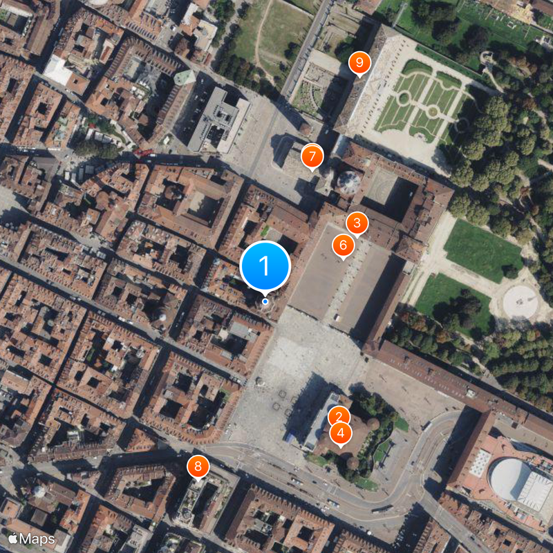Church of San Lorenzo, Turin Map