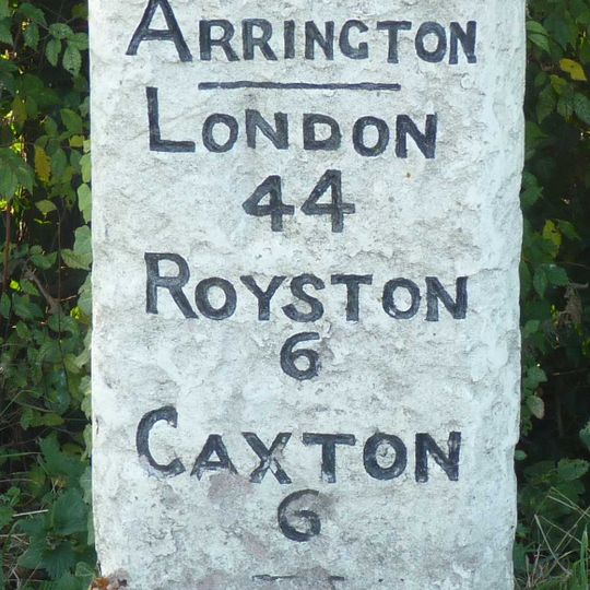 Milestone, Corner Of Ermine Way And Potton Road
