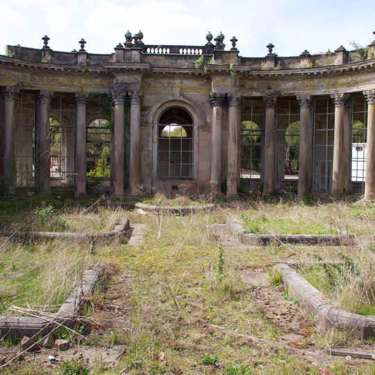 Remains Of Trentham Hall The Grand Entrance And Orangery