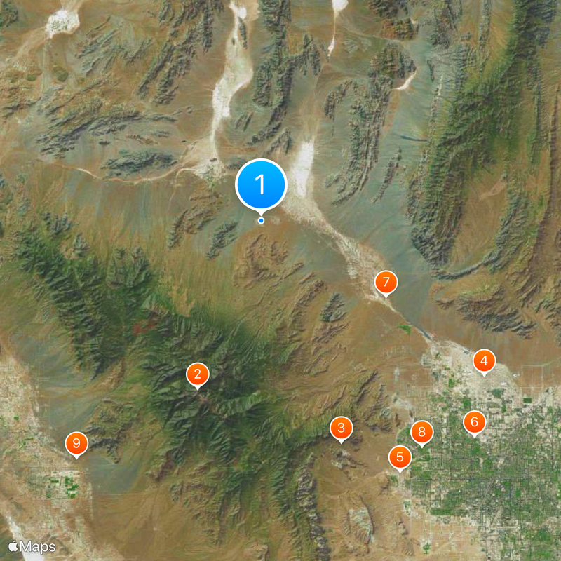 High Desert State Prison Map