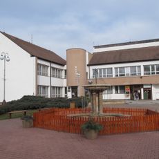 Kašna v Kryrech u městského úřadu