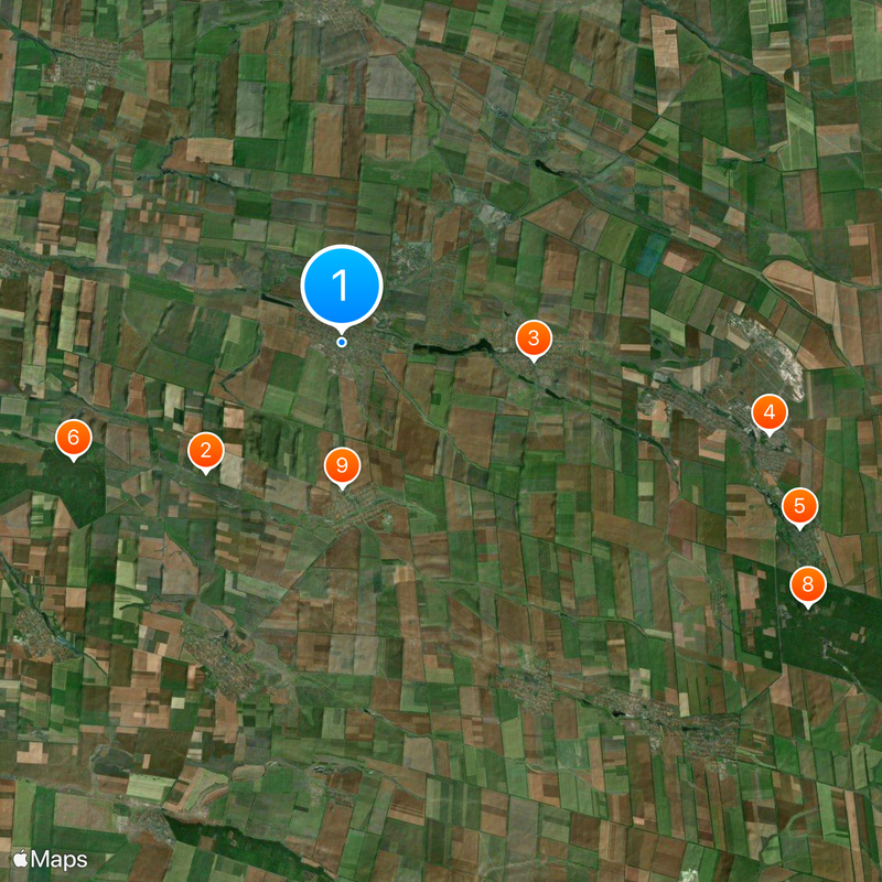 Pavlivka Map