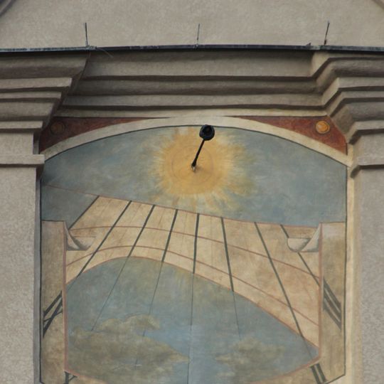 Sundial on Sitr House