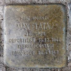 Stolperstein dedicated to Max Flatau