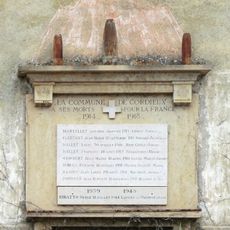 Monument aux morts de Cordieux