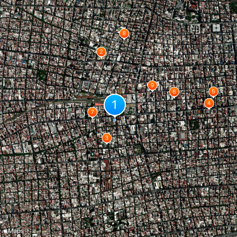 La Conga Map