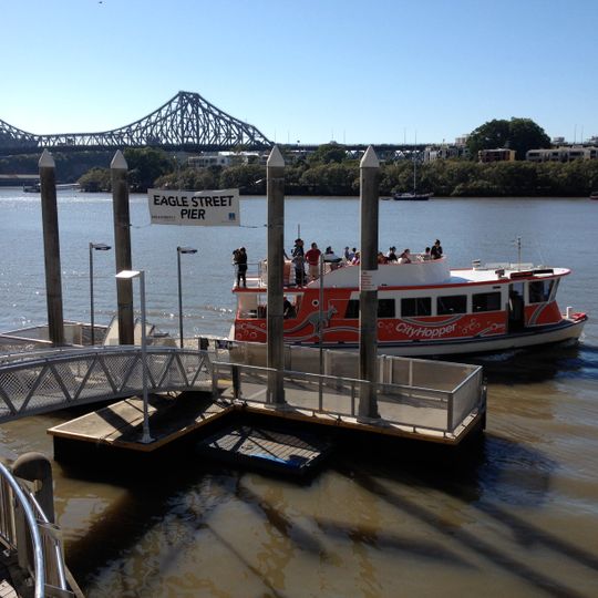Eagle Street Pier ferry wharf
