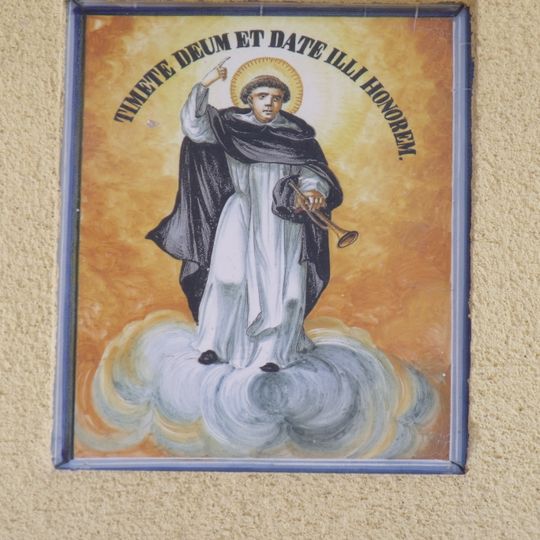 Ceramic panel of Saint Vincent Ferrer