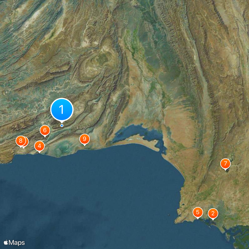Hingol National Park Map