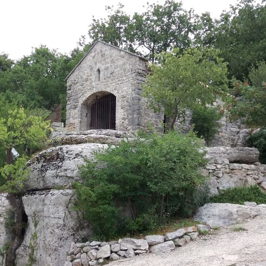 Chapelle Saint-Cérice appelée Gleysette de Vogüé