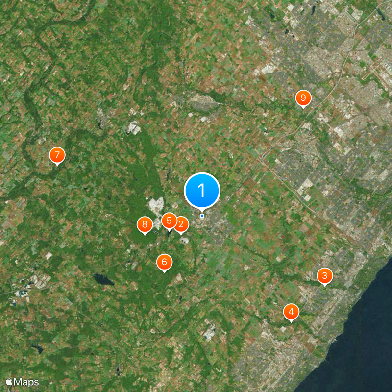 Maplehurst Correctional Complex Map