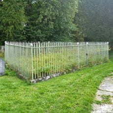 Railed Enclosure Within Churchyard Church Of St Mary