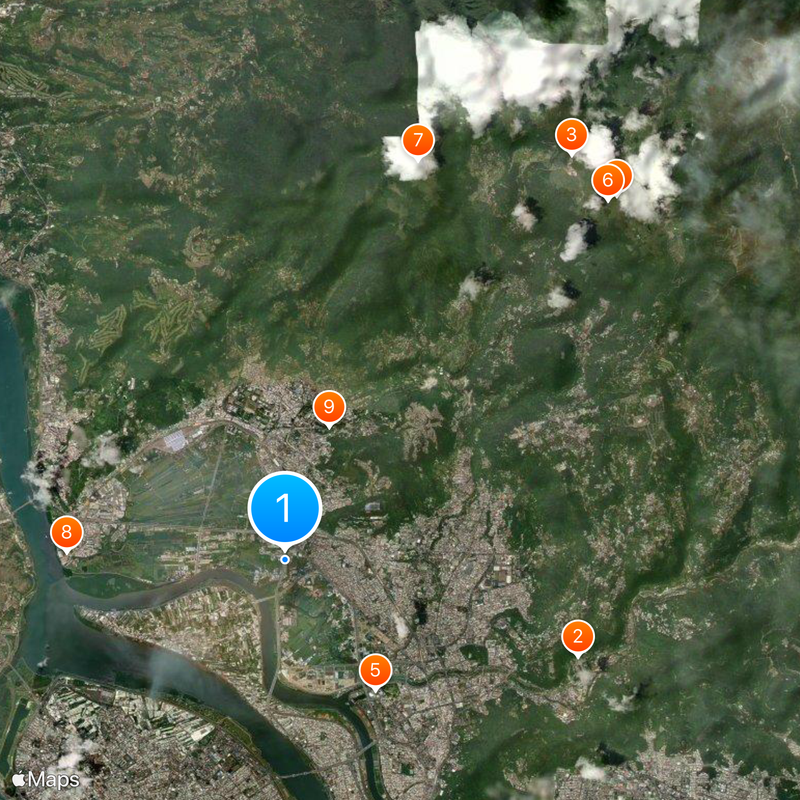 Beitou District Mapa