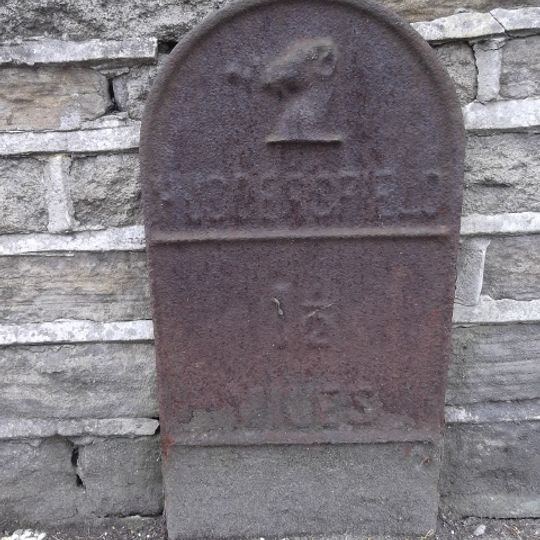 Milestone, New Hey Road, E of TI Reinwood Road/Acre Street