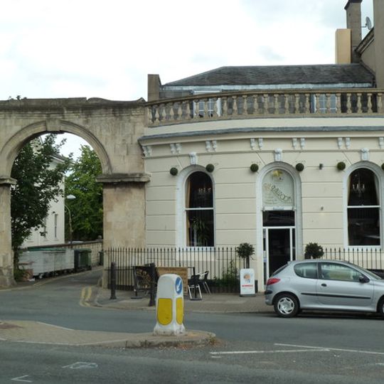 Bayshill Lodge Ballroom Mews Arch To North West And Numbers 1 To 19 Rotunda Terrace