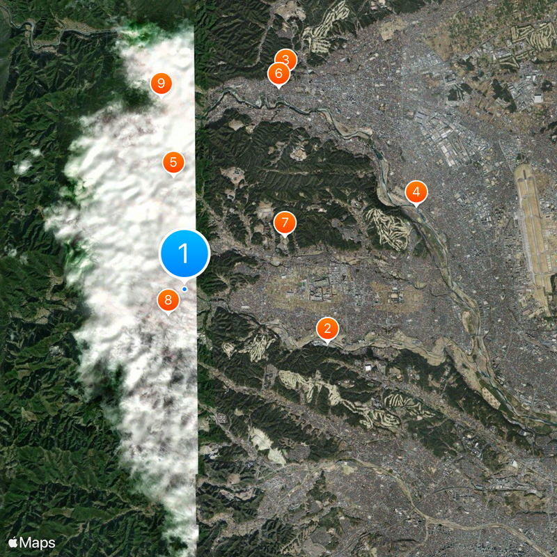 Stazione di Musashi-Itsukaichi Mappa