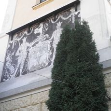Coat of arms (Water tower, České Budějovice)